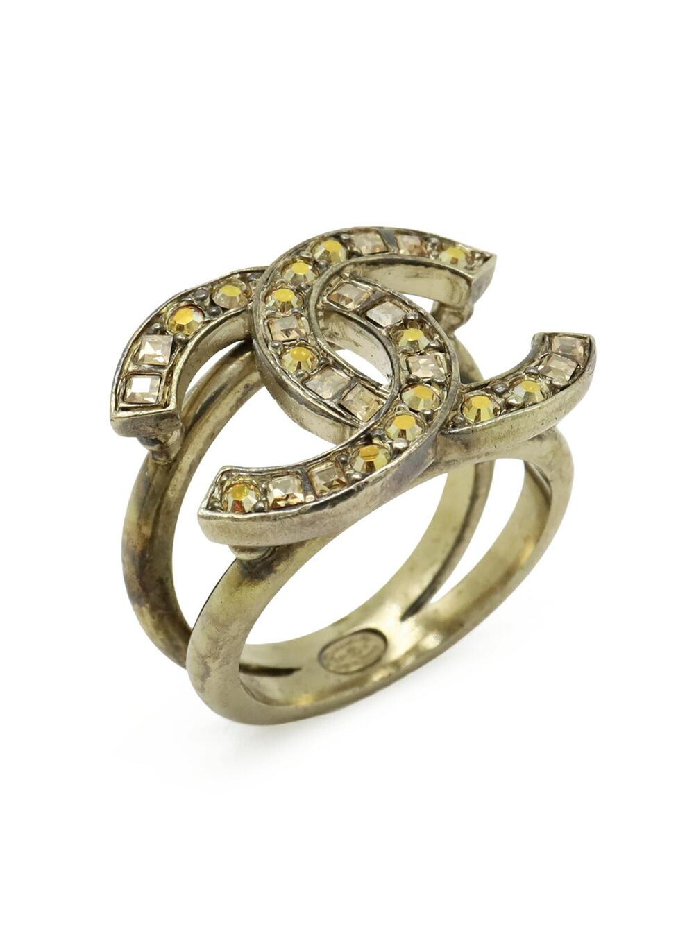 Chanel Cc Logo Ring Metal #276155C68B